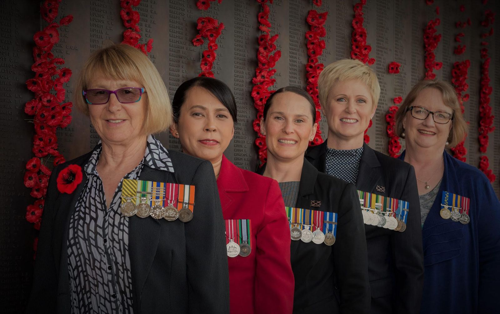 Pictured: Women from the St Marys RSL subbranch